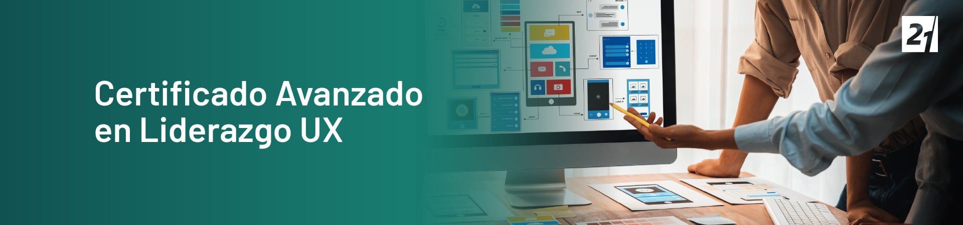 Header Desktop Certificado Avanzado en Liderazgo UX Header Desktop Certificado Avanzado en Liderazgo UX