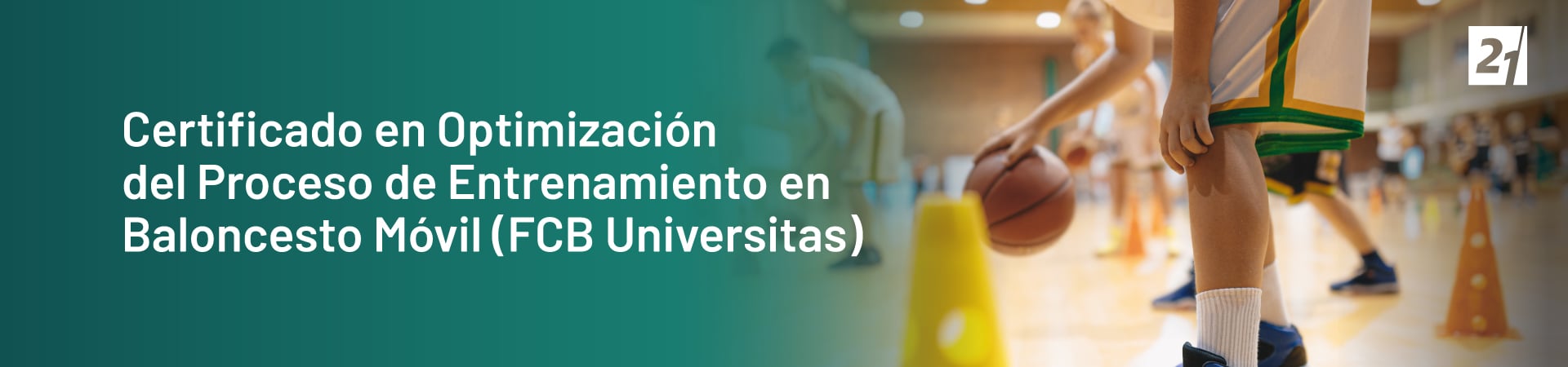 Header Desktop Certificado en Optimización del Proceso de Entrenamiento en Baloncesto Móvil (FCB Universitas)